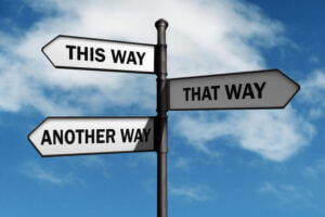 Directional Sign Post | Extended Thinking